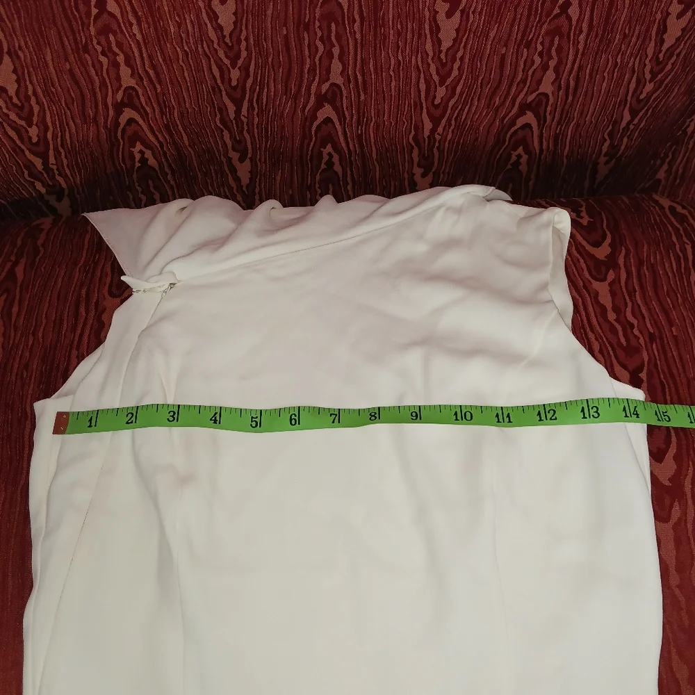 RALPH LAUREN PURPLE LABEL Beige Cape Jumpsuit  Cocktail Dinner Party Women's 6 - Picture 13 of 16